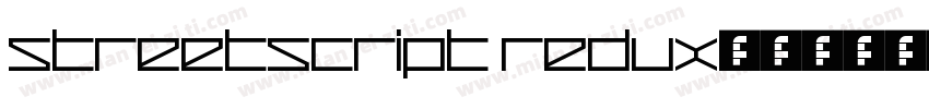 Streetscript Redux字体转换